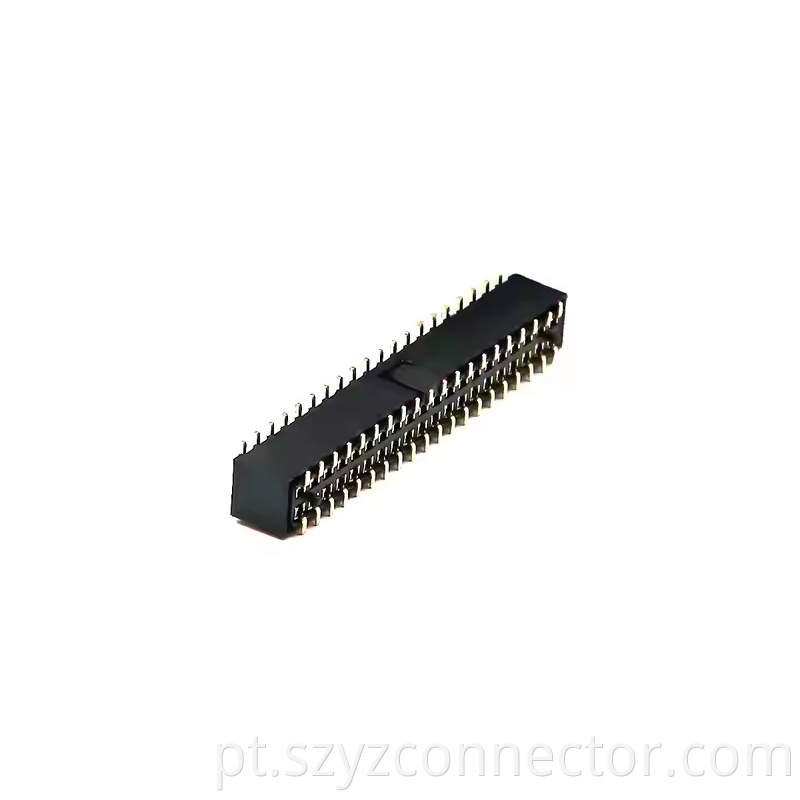 2.0mm Pitch Female Header Dual Row SMT H4.3mm 23P-240P (4)